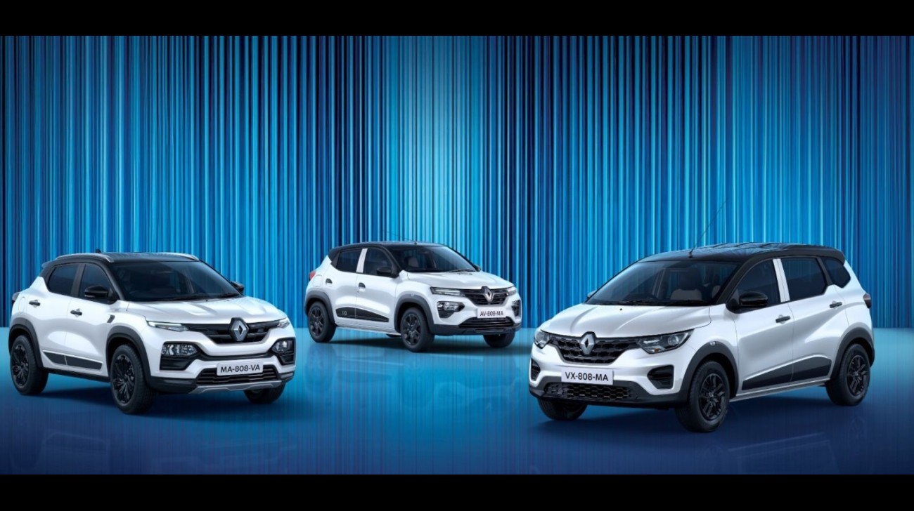 Renault Night & Day Edition Launched for Kwid, Kiger and Triber